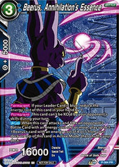 Beerus, Annihilation's Essence (Tournament Pack Vol. 8) (Winner) (P-384) [Tournament Promotion Cards] | Pegasus Games WI