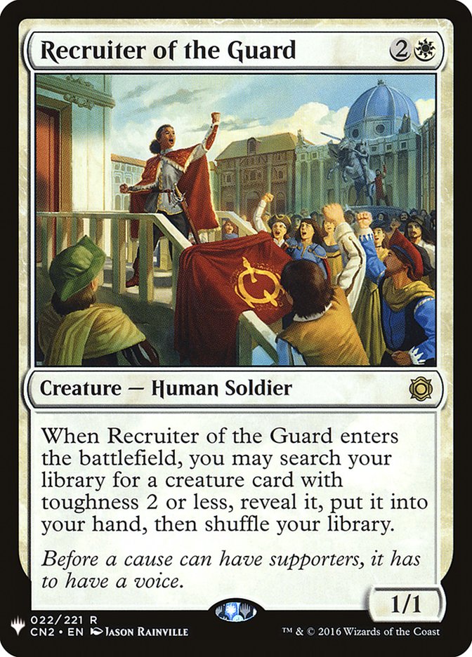 Recruiter of the Guard [Mystery Booster] | Pegasus Games WI