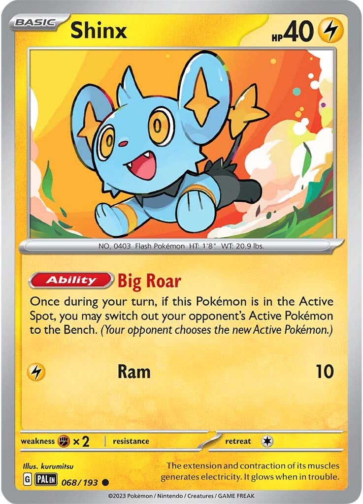 Shinx (068/193) [Scarlet & Violet: Paldea Evolved] | Pegasus Games WI