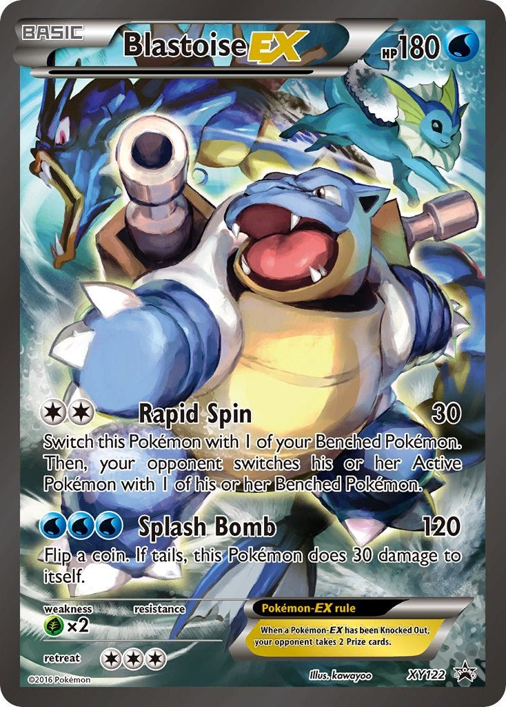 Blastoise EX (XY122) (Jumbo Card) [XY: Black Star Promos] | Pegasus Games WI