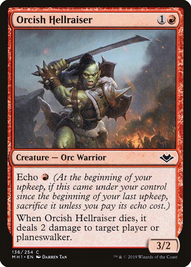 Orcish Hellraiser [Modern Horizons] | Pegasus Games WI