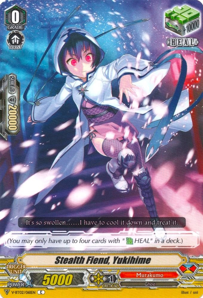 Stealth Fiend, Yukihime (V-BT02/061EN) [Strongest! Team AL4] | Pegasus Games WI