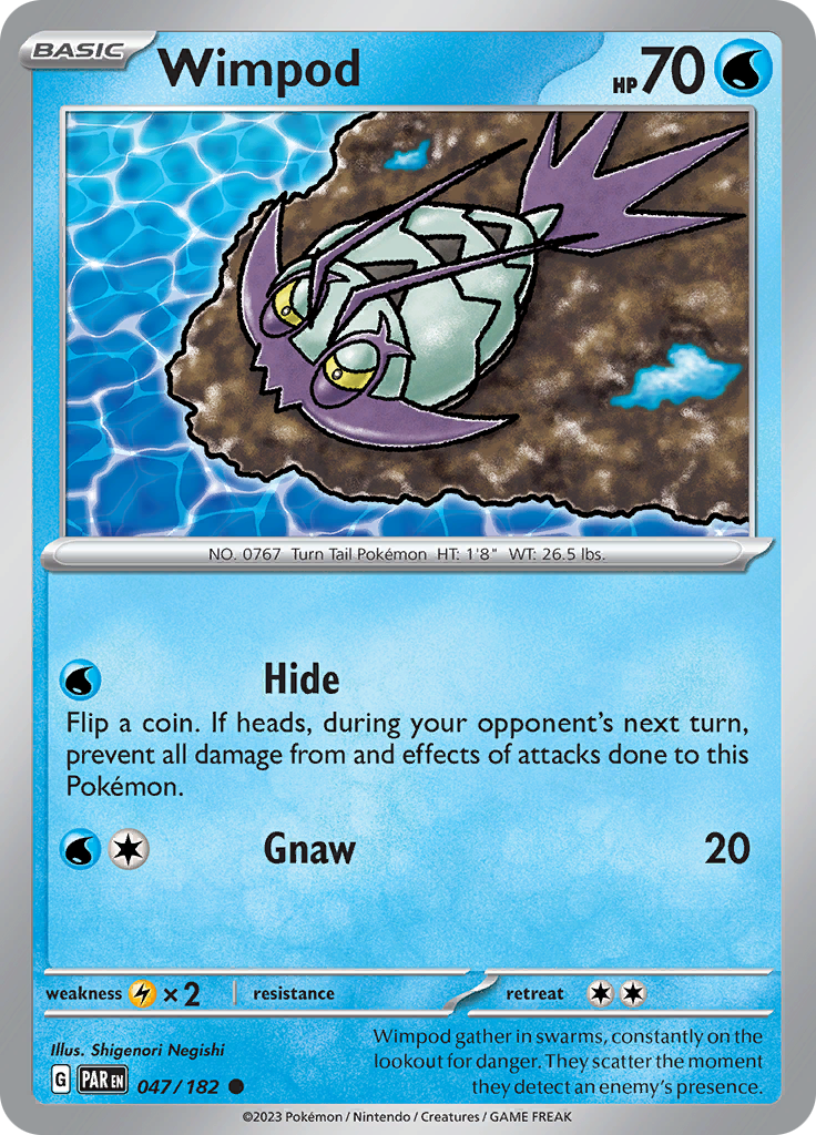 Wimpod (047/182) [Scarlet & Violet: Paradox Rift] | Pegasus Games WI