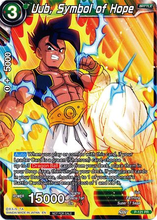 Uub, Symbol of Hope (Power Booster) (P-121) [Promotion Cards] | Pegasus Games WI