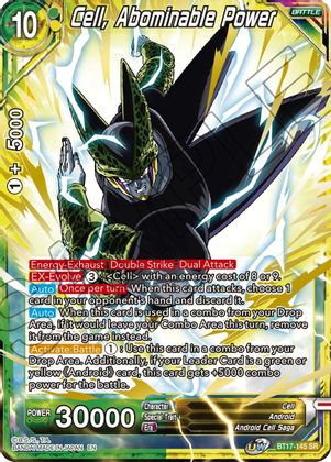 Cell, Abominable Power (BT17-145) [Ultimate Squad] | Pegasus Games WI