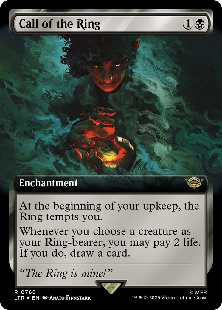Call of the Ring (Extended Art) (Surge Foil) [The Lord of the Rings: Tales of Middle-Earth] | Pegasus Games WI
