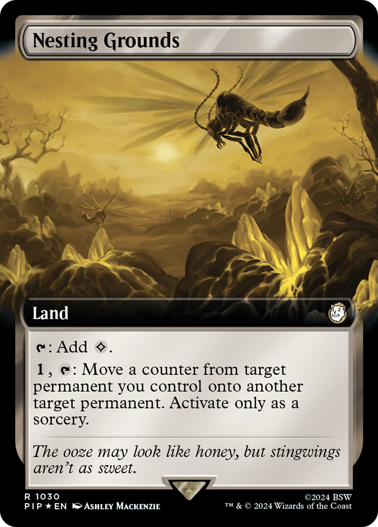 Nesting Grounds (Extended Art) (Surge Foil) [Fallout] | Pegasus Games WI