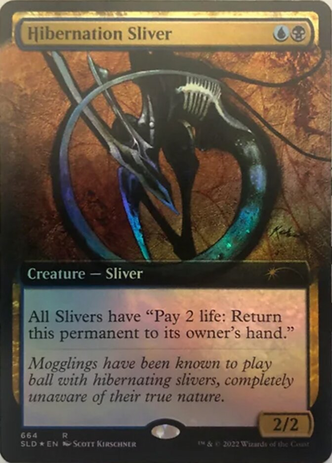 Hibernation Sliver (Extended Art) [Secret Lair Drop Promos] | Pegasus Games WI