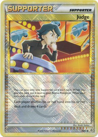 Judge (78/95) (League Promo) [HeartGold & SoulSilver: Unleashed] | Pegasus Games WI