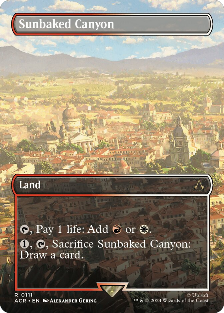 Sunbaked Canyon (Borderless) [Assassin's Creed] | Pegasus Games WI