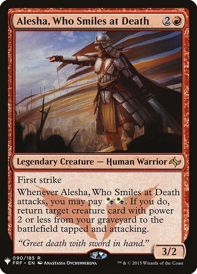 Alesha, Who Smiles at Death [Mystery Booster] | Pegasus Games WI
