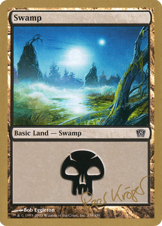 Swamp (pk339) (Peer Kroger) [World Championship Decks 2003] | Pegasus Games WI