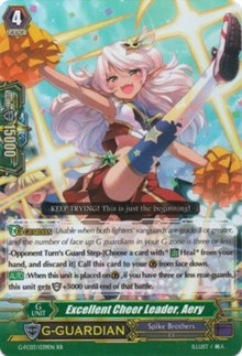 Excellent Cheer Leader, Aery (G-FC03/039EN) [Fighter's Collection 2016] | Pegasus Games WI