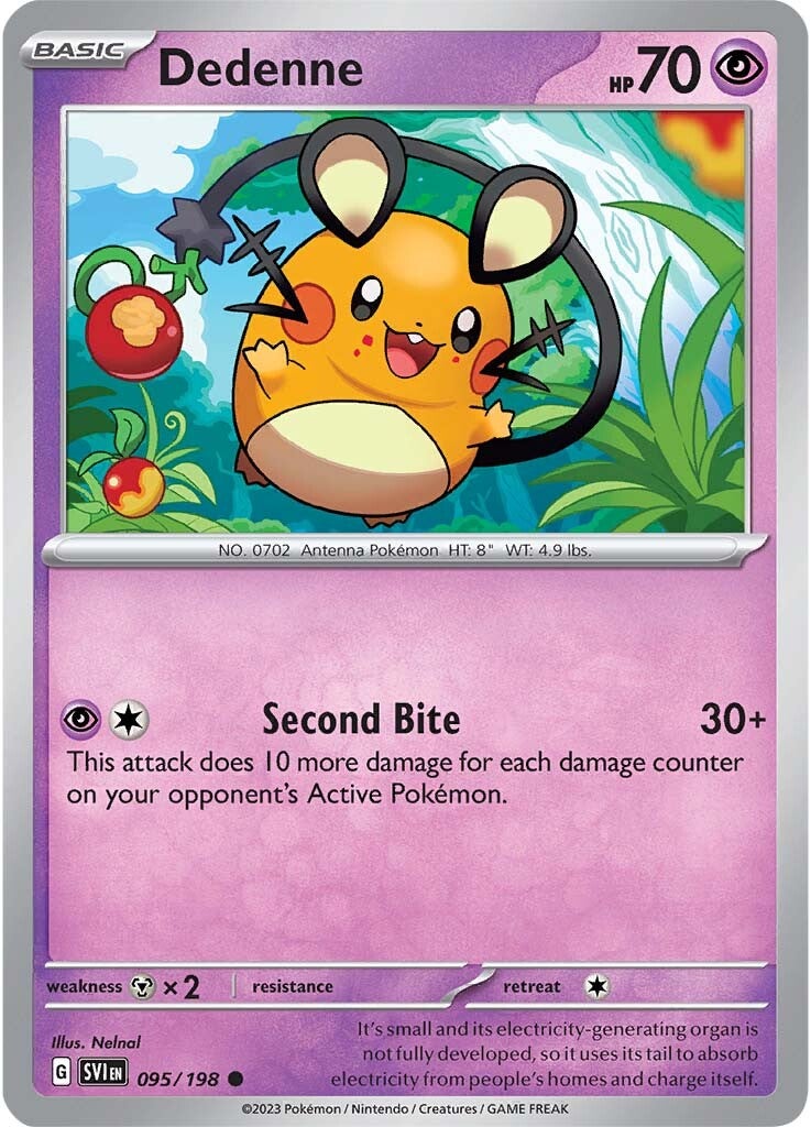 Dedenne (095/198) [Scarlet & Violet: Base Set] | Pegasus Games WI