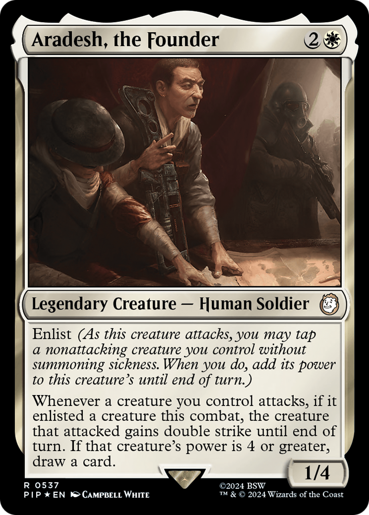 Aradesh, the Founder (Surge Foil) [Fallout] | Pegasus Games WI