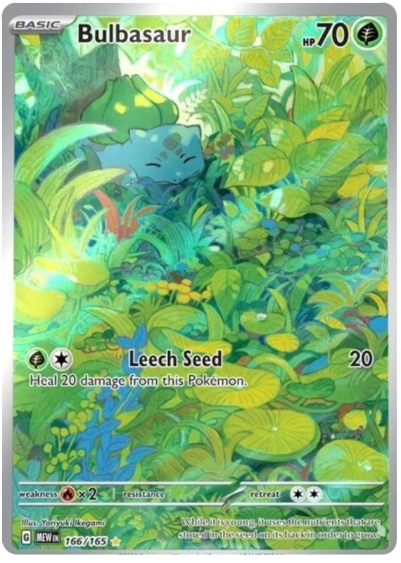 Bulbasaur (166/165) [Scarlet & Violet: 151] | Pegasus Games WI