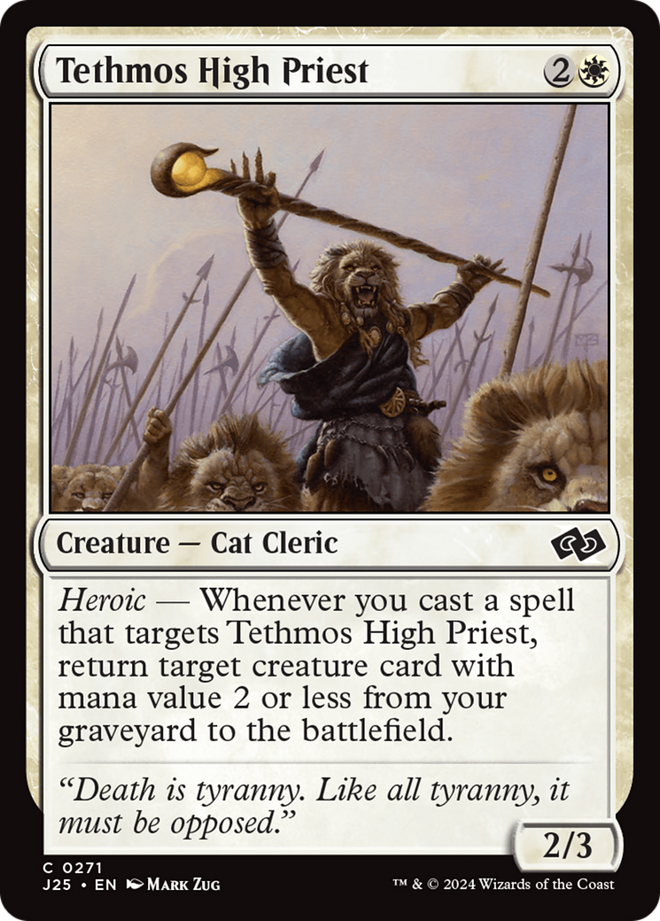 Tethmos High Priest [Foundations Jumpstart] | Pegasus Games WI