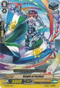 Knight of Festival (G-TD02/017EN) [Divine Swordsman of the Shiny Star] | Pegasus Games WI