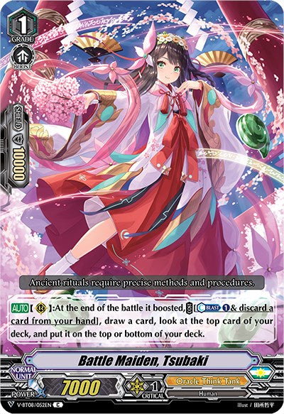 Battle Maiden, Tsubaki (V-BT08/052EN C) [Silverdust Blaze] | Pegasus Games WI