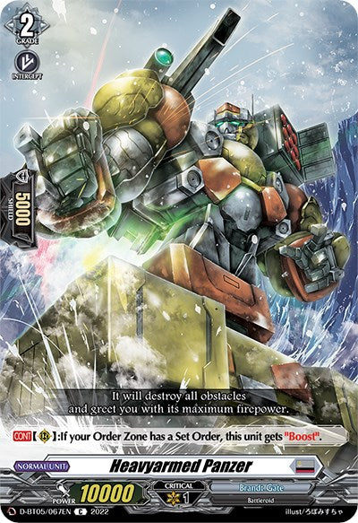 Heavyarmed Panzer (D-BT05/067EN) [Triumphant Return of the Brave Heroes] | Pegasus Games WI