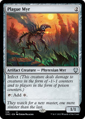 Plague Myr [Phyrexia: All Will Be One Commander] | Pegasus Games WI