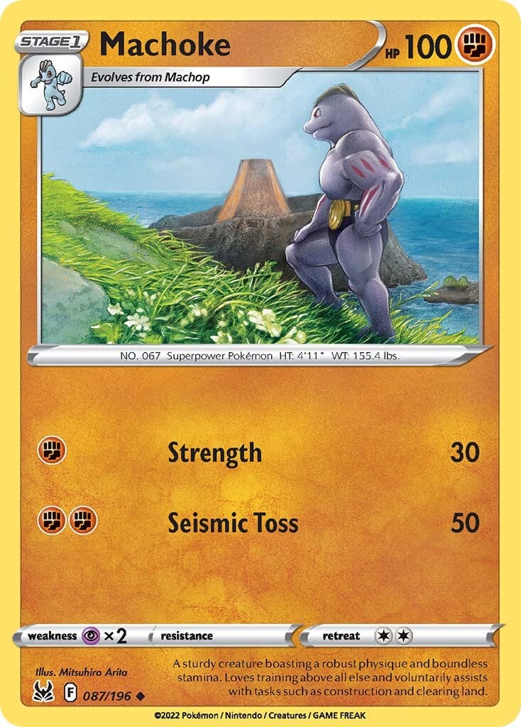 Machoke (087/196) [Sword & Shield: Lost Origin] | Pegasus Games WI