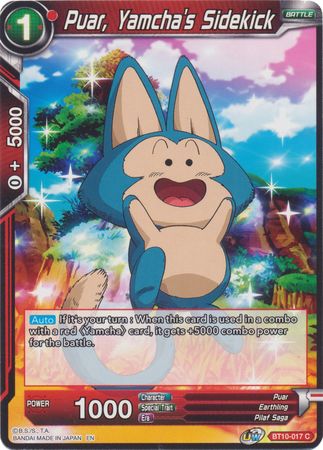 Puar, Yamcha's Sidekick (BT10-017) [Rise of the Unison Warrior 2nd Edition] | Pegasus Games WI