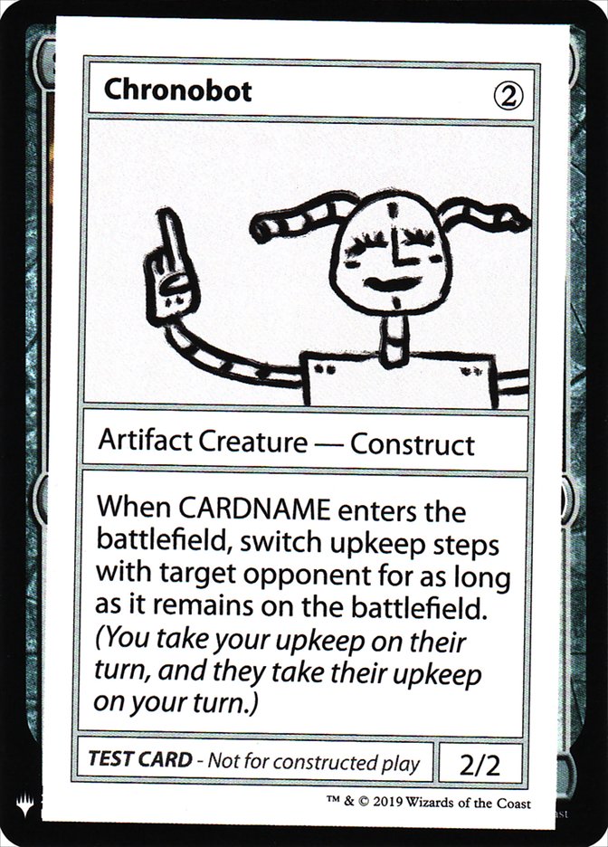 Chronobot [Mystery Booster Playtest Cards] | Pegasus Games WI