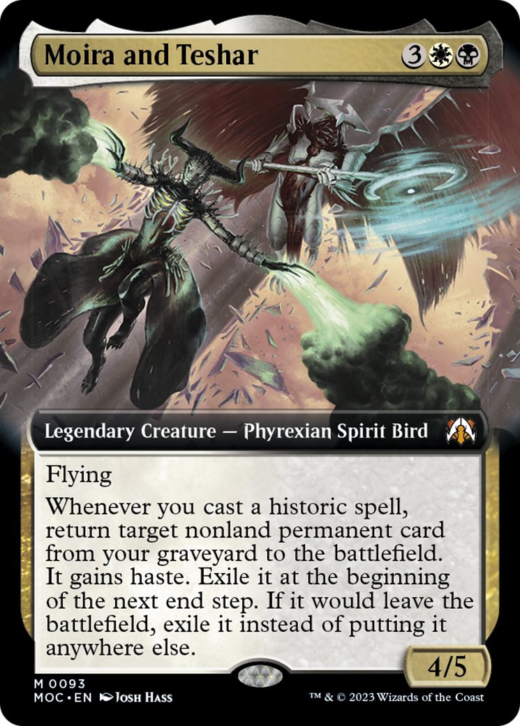 Moira and Teshar (Extended Art) [March of the Machine Commander] | Pegasus Games WI