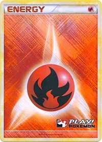 Fire Energy (2010 Play Pokemon Promo) [League & Championship Cards] | Pegasus Games WI