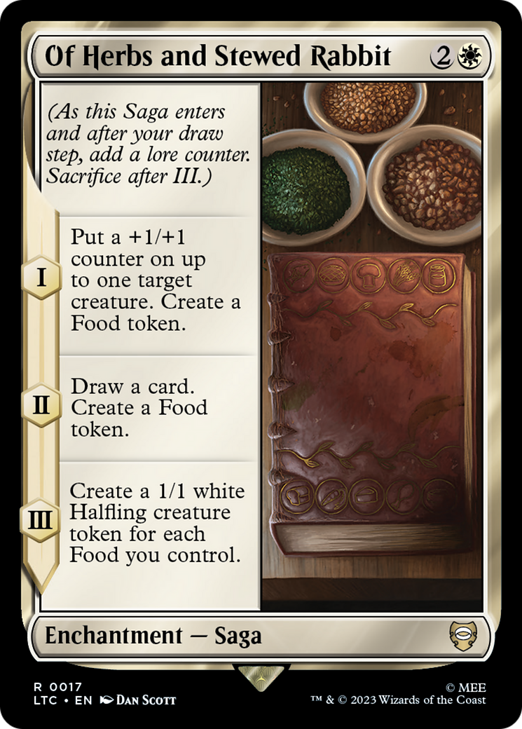 Of Herbs and Stewed Rabbit [The Lord of the Rings: Tales of Middle-Earth Commander] | Pegasus Games WI