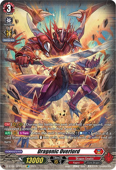Dragonic Overlord (D-BT02/SP01EN) [A Brush with the Legends] | Pegasus Games WI