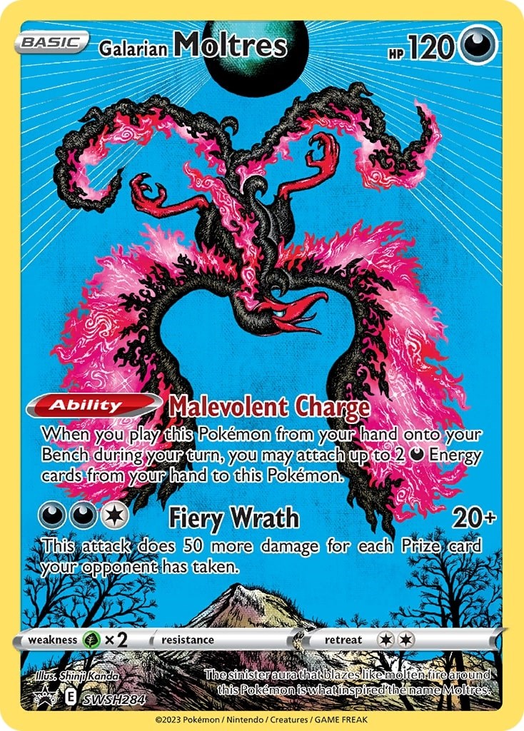 Galarian Moltres (SWSH284) [Sword & Shield: Black Star Promos] | Pegasus Games WI