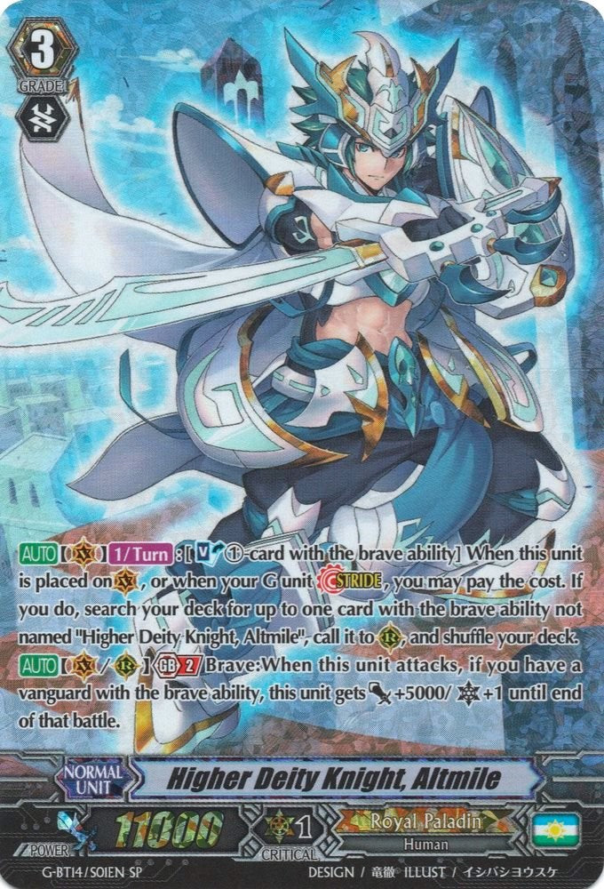 Higher Deity Knight, Altmile (G-BT14/S01EN) [Divine Dragon Apocrypha] | Pegasus Games WI