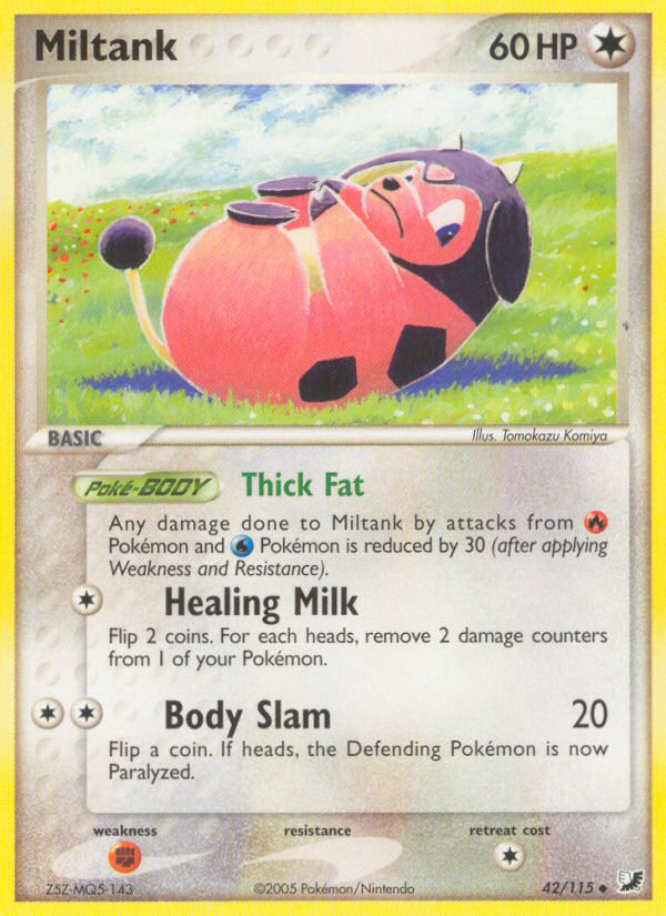 Miltank (42/115) [EX: Unseen Forces] | Pegasus Games WI