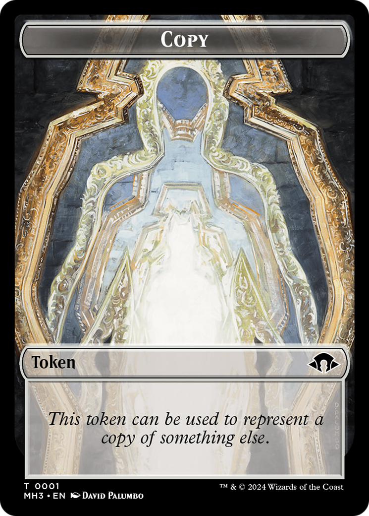 Shapeshifter (0004) // Copy Double-Sided Token [Modern Horizons 3 Commander Tokens] | Pegasus Games WI