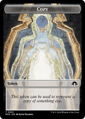 Dragon // Copy Double-Sided Token [Modern Horizons 3 Commander Tokens] | Pegasus Games WI
