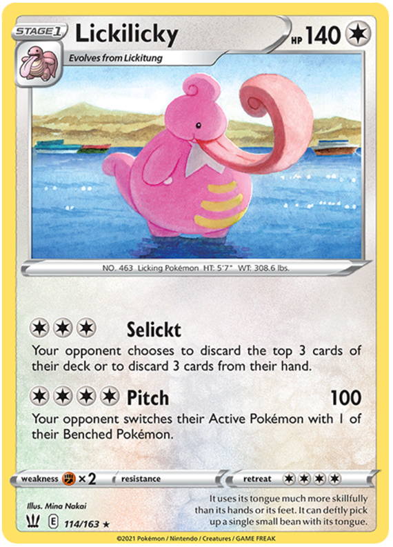 Lickilicky (114/163) [Sword & Shield: Battle Styles] | Pegasus Games WI