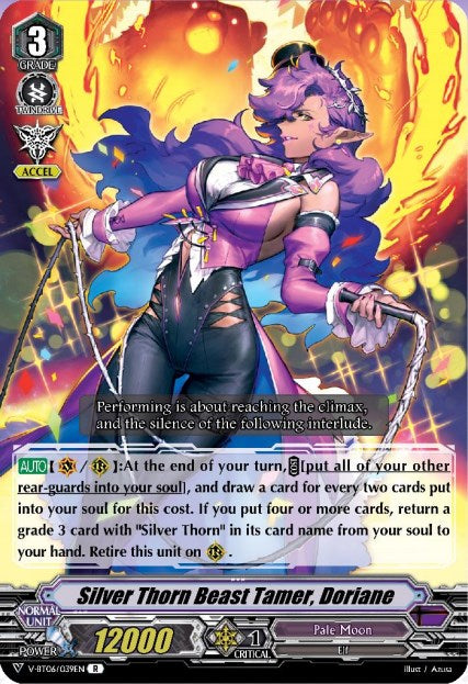 Silver Thorn Beast Tamer, Doriane (V-BT06/039EN) [Phantasmal Steed Restoration] | Pegasus Games WI