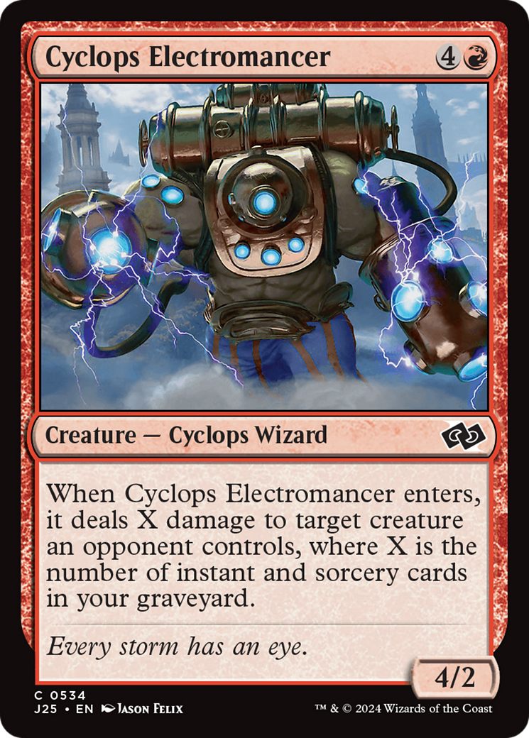 Cyclops Electromancer [Foundations Jumpstart] | Pegasus Games WI