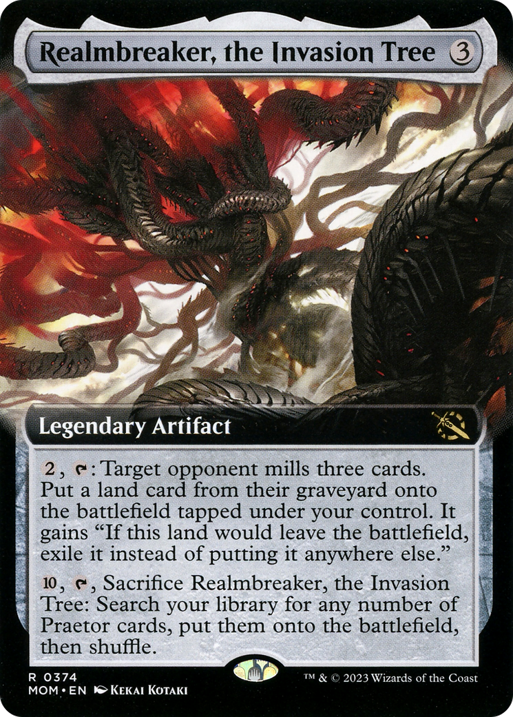 Realmbreaker, the Invasion Tree (Extended Art) [March of the Machine] | Pegasus Games WI