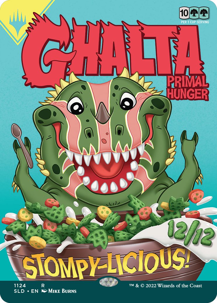 Ghalta, Primal Hunger (Borderless) [Secret Lair Drop Series] | Pegasus Games WI