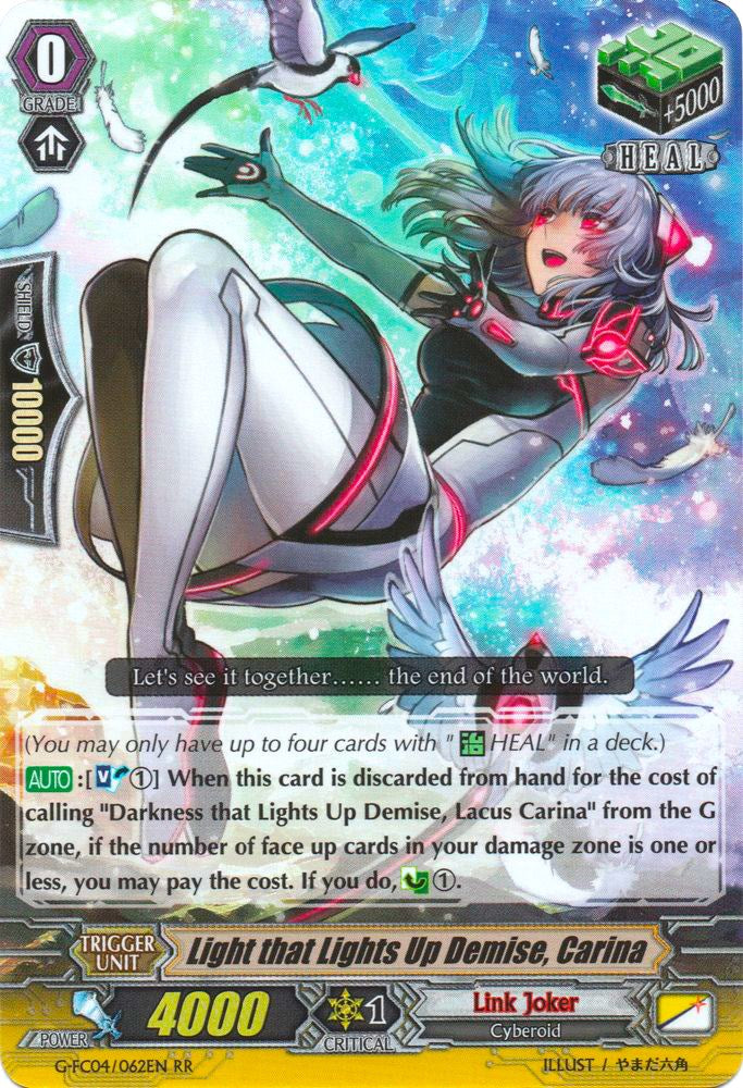 Light that Lights Up Demise, Carina (G-FC04/062EN) [Fighters Collection 2017] | Pegasus Games WI