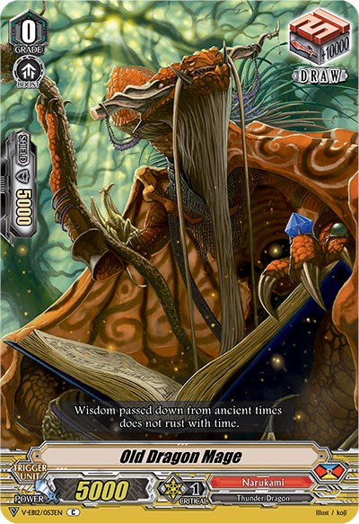 Old Dragon Mage (V-EB12/053EN) [Team Dragon's Vanity] | Pegasus Games WI