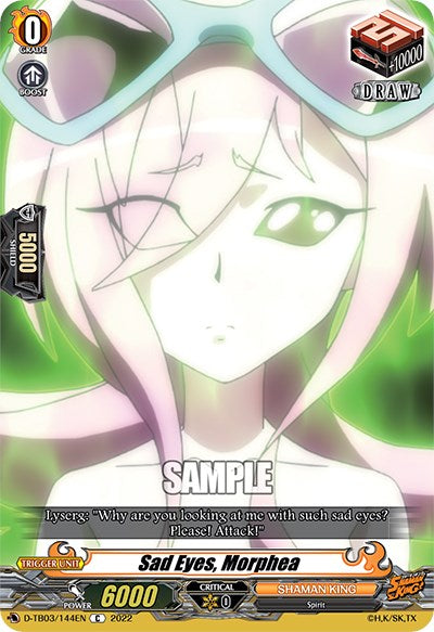 Sad Eyes, Morphea (D-TB03/144EN) [Shaman King] | Pegasus Games WI