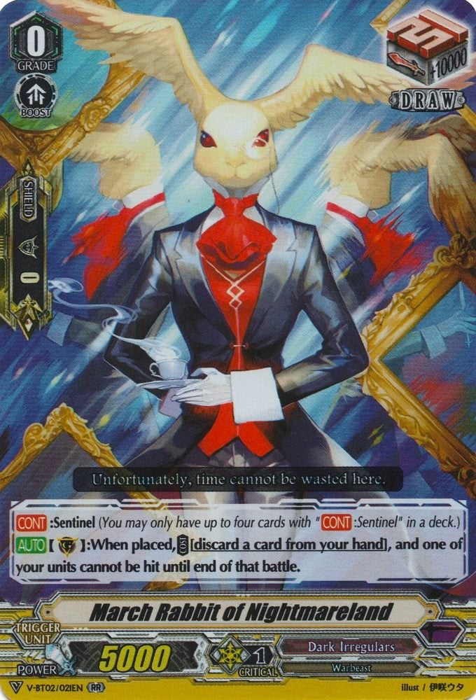 March Rabbit of Nightmareland (V-BT02/021EN) [Strongest! Team AL4] | Pegasus Games WI