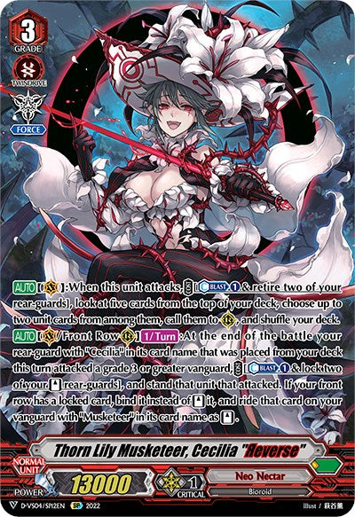 Thorn Lily Musketeer, Cecilia "Reverse" (D-VS04/SP12EN) [V Clan Collection Vol.4] | Pegasus Games WI