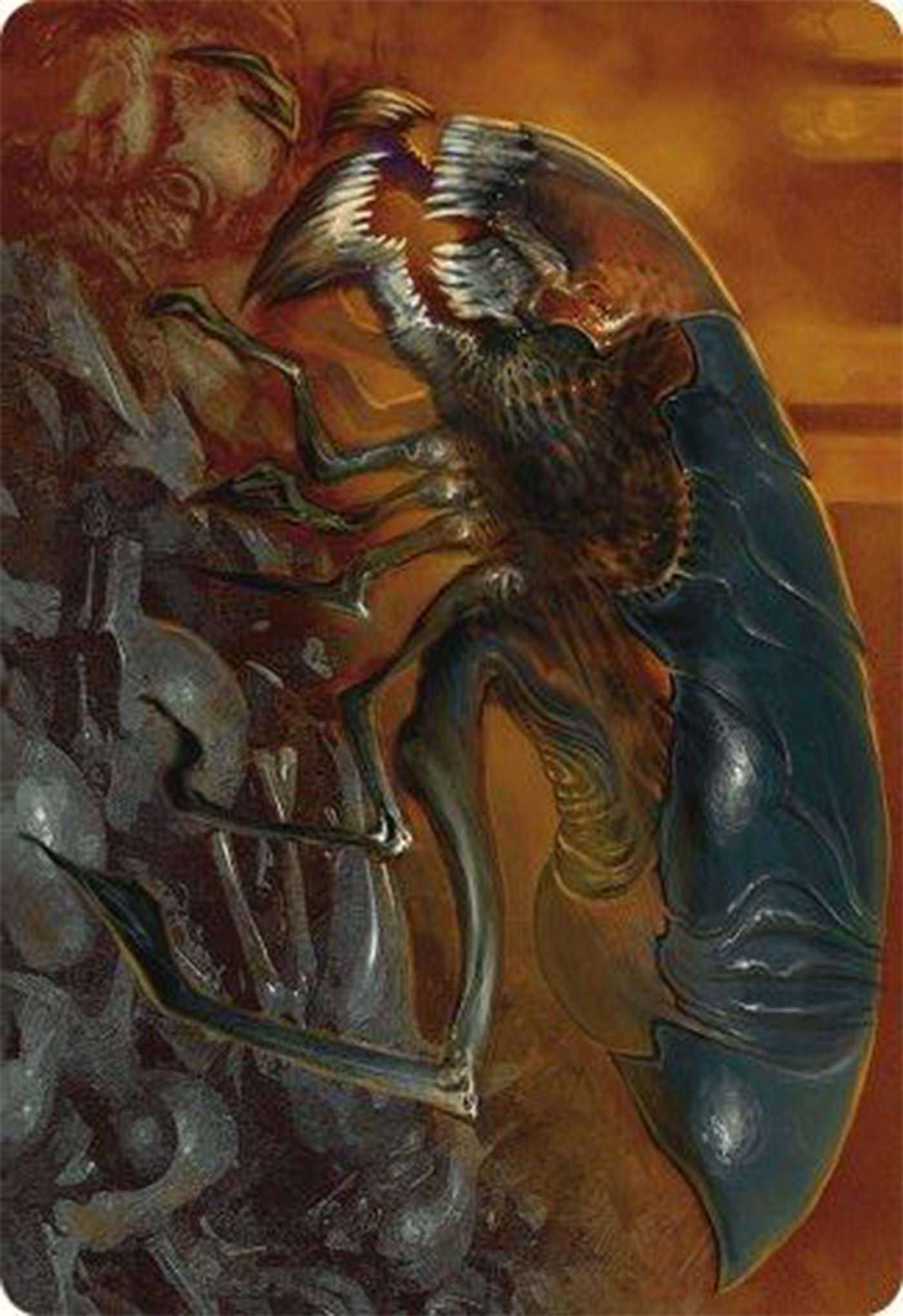 Cranial Ram Art Card [Modern Horizons 3 Art Series] | Pegasus Games WI