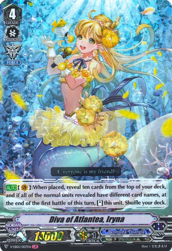 Diva of Atlantea, Iryna (V-EB05/007EN) [Primary Melody] | Pegasus Games WI