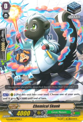 Chemical Skunk (G-CHB02/075EN) [We ARE!!! Trinity Dragon] | Pegasus Games WI